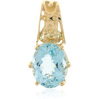 Santa Maria-Aquamarin-GoldanhÀnger (CUSTODANA) Santa Maria-Aquamarin-GoldanhÀnger (CUSTODANA)