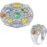 Edelstein-Silberring Edelstein-Silberring