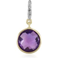 Amethyst-Goldanhänger Amethyst-Goldanhänger