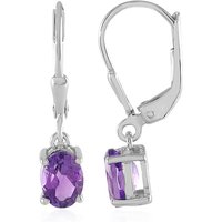 Marokkanischer Amethyst-Silberohrringe Marokkanischer Amethyst-Silberohrringe