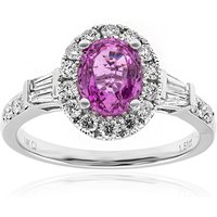 Pinkfarbener Saphir-Goldring (CIRARI) Pinkfarbener Saphir-Goldring (CIRARI)