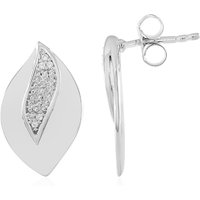 Zirkon-Silberohrringe Zirkon-Silberohrringe