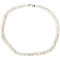 Regenbogen-Mondstein-Silberhalskette Regenbogen-Mondstein-Silberhalskette