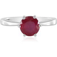 Madagaskar-Rubin-Silberring Madagaskar-Rubin-Silberring