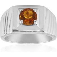 Madeira-Citrin-Silberring Madeira-Citrin-Silberring