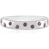 I2 Purpur-Brillant-Silberring I2 Purpur-Brillant-Silberring