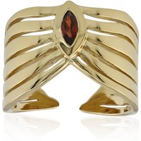 Mosambik-Granat-Silberring (TPC) Mosambik-Granat-Silberring (TPC)