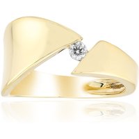 SI1 (G) Brillant-Silberring (Annette) SI1 (G) Brillant-Silberring (Annette)