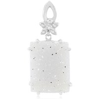 Glitzer-Achat-Silberanhänger Glitzer-Achat-Silberanhänger