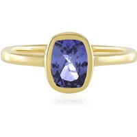 Tansanit-Silberring Tansanit-Silberring