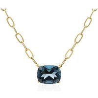 Londonblauer Topas-Goldcollier (CIRARI) Londonblauer Topas-Goldcollier (CIRARI)
