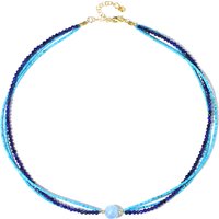 Edelstein-Silberhalskette (Riya) Edelstein-Silberhalskette (Riya)