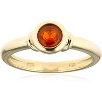 Mexikanischer Feueropal-Goldring (CUSTODANA) Mexikanischer Feueropal-Goldring (CUSTODANA)