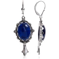 Sodalith-Silberohrringe (Desert Chic) Sodalith-Silberohrringe (Desert Chic)