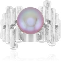 Purpurfarbene Ming-Perlen-Silberring (TPC) Purpurfarbene Ming-Perlen-Silberring (TPC)