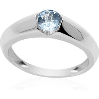 Aquamarin-Silberring Aquamarin-Silberring