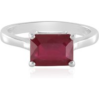 Madagaskar-Rubin-Silberring Madagaskar-Rubin-Silberring