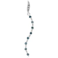 Fancy-Diamant-Silberanhänger Fancy-Diamant-Silberanhänger