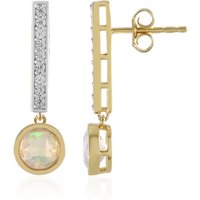 Welo-Opal-Silberohrringe Welo-Opal-Silberohrringe