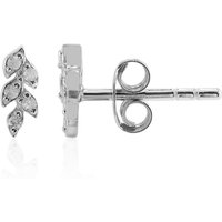 I3 (I) Diamant-Silberohrringe I3 (I) Diamant-Silberohrringe