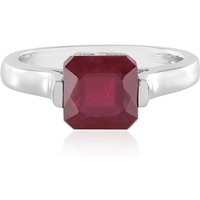 Madagaskar-Rubin-Silberring Madagaskar-Rubin-Silberring