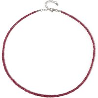 Rubin-Silberhalskette Rubin-Silberhalskette