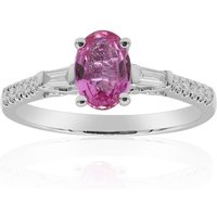 Pinkfarbener Saphir-Goldring (CIRARI) Pinkfarbener Saphir-Goldring (CIRARI)