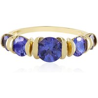 Tansanit-Goldring (de Melo) Tansanit-Goldring (de Melo)