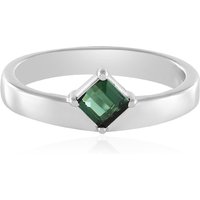 Grüner Benedito-Turmalin-Silberring Grüner Benedito-Turmalin-Silberring