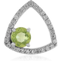 Peridot-Silberanhänger Peridot-Silberanhänger