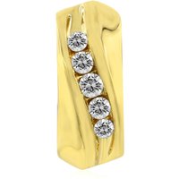 SI1 (G) Brillant-Goldanhänger (Annette) SI1 (G) Brillant-Goldanhänger (Annette)