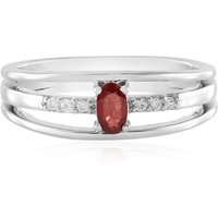 Tansania-Rubin-Silberring Tansania-Rubin-Silberring