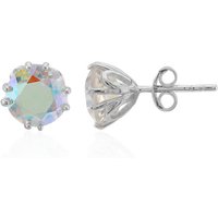 Mondlicht-Quarz-Silberohrringe Mondlicht-Quarz-Silberohrringe