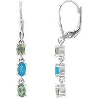 Apatit-Silberohrringe Apatit-Silberohrringe