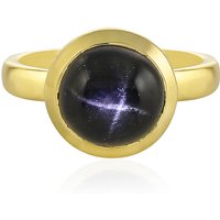 Indischer Stern-Diopsid-Silberring Indischer Stern-Diopsid-Silberring