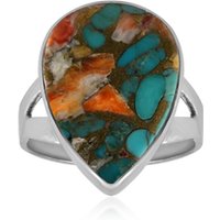 Edelstein-Silberring Edelstein-Silberring