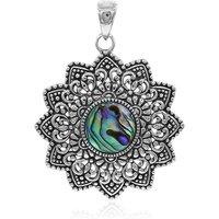 Abalone-Muschel-Silberanhänger (Art of Nature) Abalone-Muschel-Silberanhänger (Art of Nature)