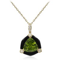 Dashihe-Peridot-Goldhalskette (CIRARI) Dashihe-Peridot-Goldhalskette (CIRARI)