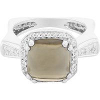 Rauchquarz-Silberring Rauchquarz-Silberring