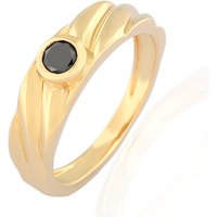 Schwarzer Brillant-Goldring (de Melo) Schwarzer Brillant-Goldring (de Melo)