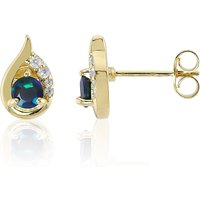 Mezezo-Opal-Silberohrringe Mezezo-Opal-Silberohrringe