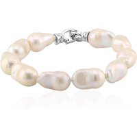 Süßwasserzuchtperlen-Silberarmband (TPC) Süßwasserzuchtperlen-Silberarmband (TPC)