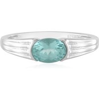 Blauer Apatit-Silberring Blauer Apatit-Silberring