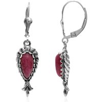 Rhodonit-Silberohrringe (Desert Chic) Rhodonit-Silberohrringe (Desert Chic)