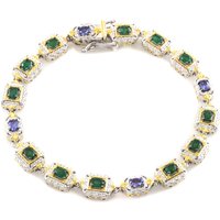 Edelstein-Silberarmband (Gems en Vogue) Edelstein-Silberarmband (Gems en Vogue)