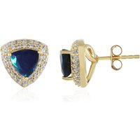 Mezezo-Opal-Silberohrringe Mezezo-Opal-Silberohrringe