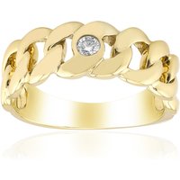 SI1 (G) Brillant-Silberring (Annette) SI1 (G) Brillant-Silberring (Annette)