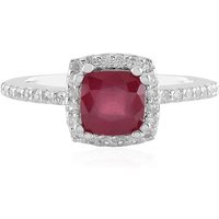 Bemainty-Rubin-Silberring Bemainty-Rubin-Silberring