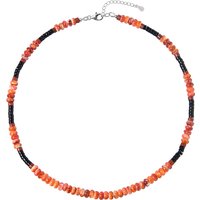 Edelstein-Silberhalskette Edelstein-Silberhalskette