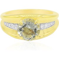 Grüner Amethyst-Silberring (Remy Rotenier) Grüner Amethyst-Silberring (Remy Rotenier)